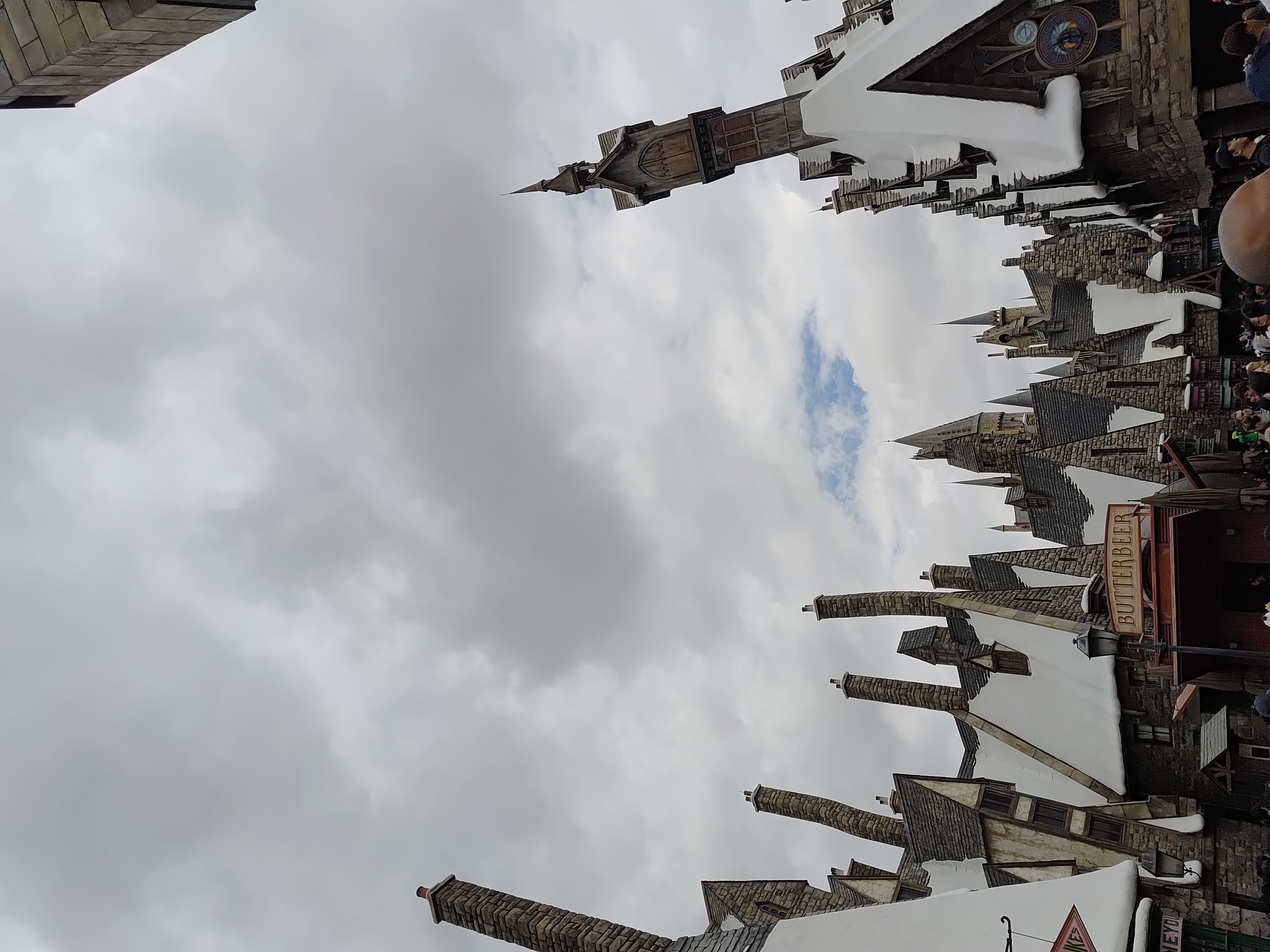A view from the Wizarding World of Harry Potter at Universal Studios Japan