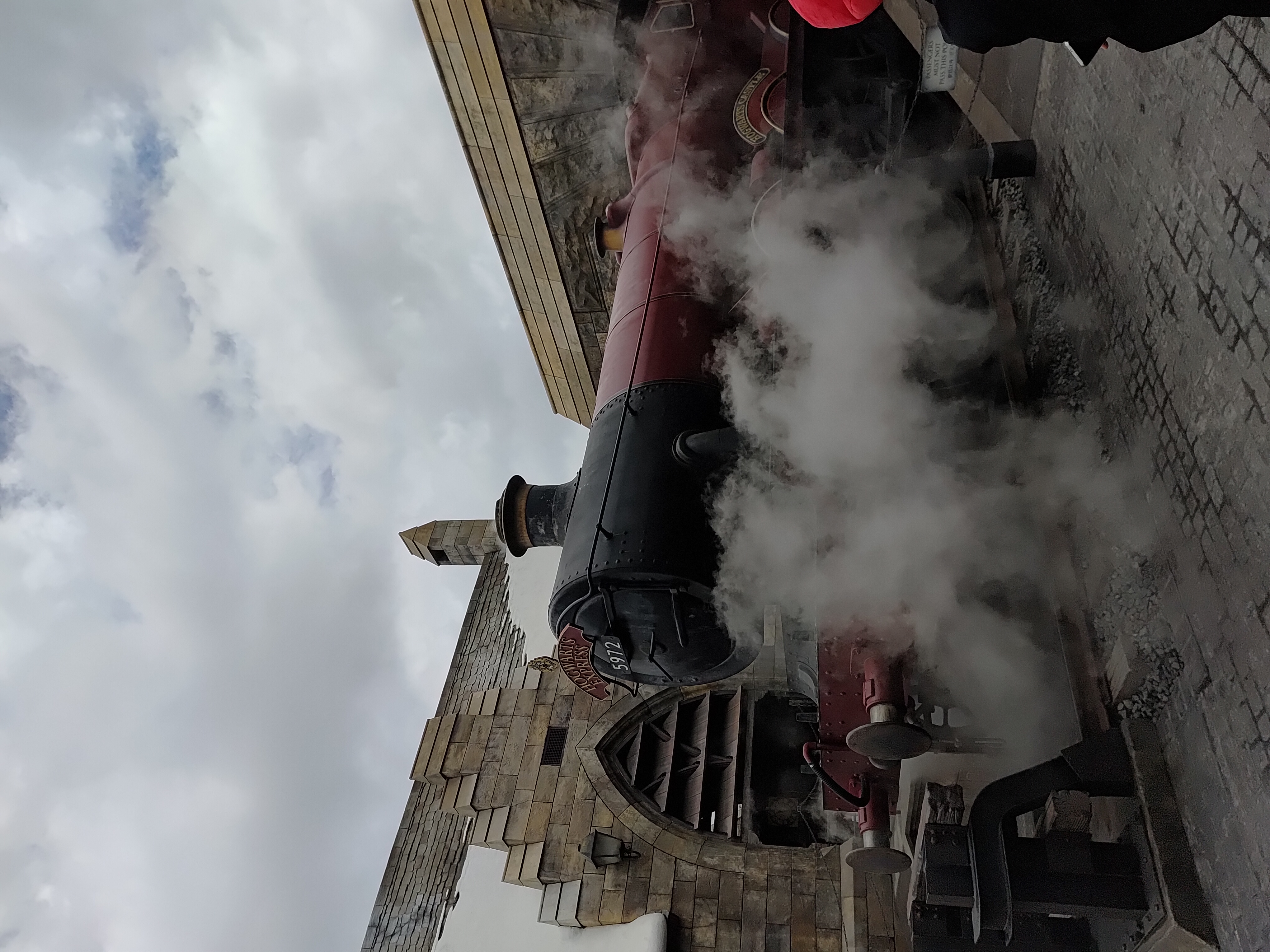 Another Harry Potter World view at Universal Studios Japan