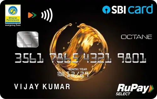BPCL SBI Card OCTANE
