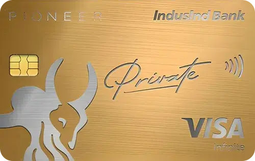 IndusInd Bank Pioneer Private Credit Card