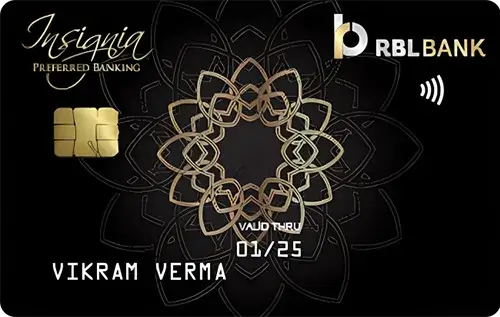 RBL Bank Insignia Preferred Banking World Card