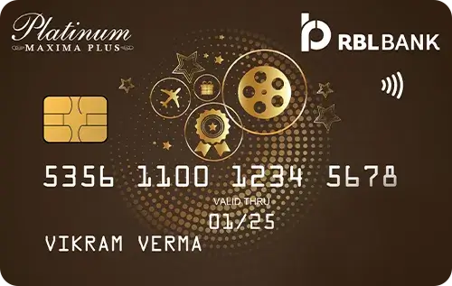 RBL Bank Platinum Maxima Plus Credit Card