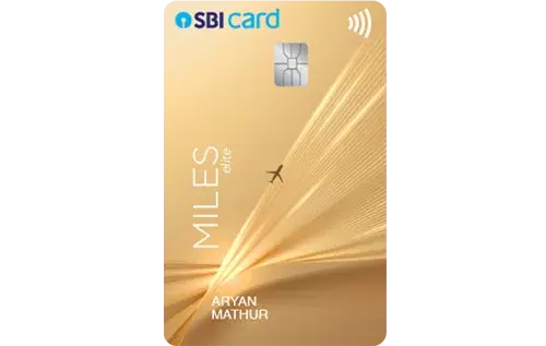 SBI Miles Elite Credit Card