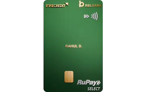 TVS Credit RBL Bank Credit Card