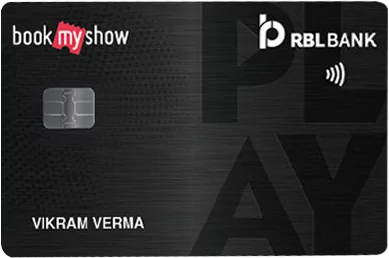 BookMyShow RBL Bank Play Credit Card