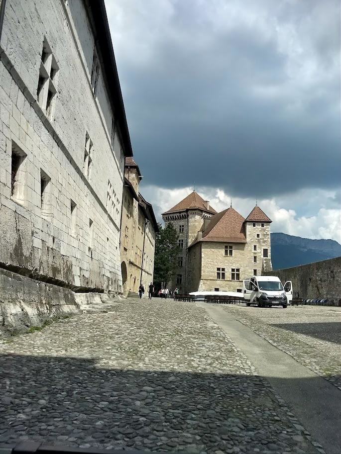 Historic artifacts in Chambéry museum